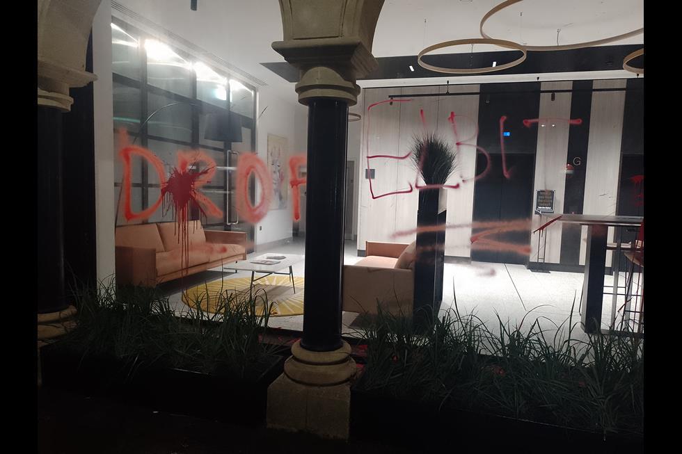 Palestine Action protestors attack multiple Allianz locations and